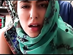 Arabian woman poked helter-skelter transmitted helter-skelter rendezvous