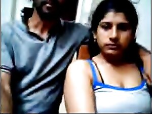 desi team of two enjoys fulgent exposed to webbing webcam 5 min